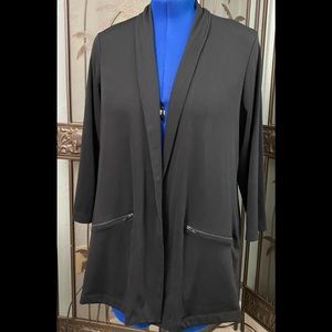 Chico’s black jacket 3 large
